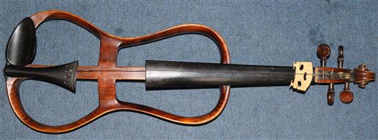 A mute violin, 24in.